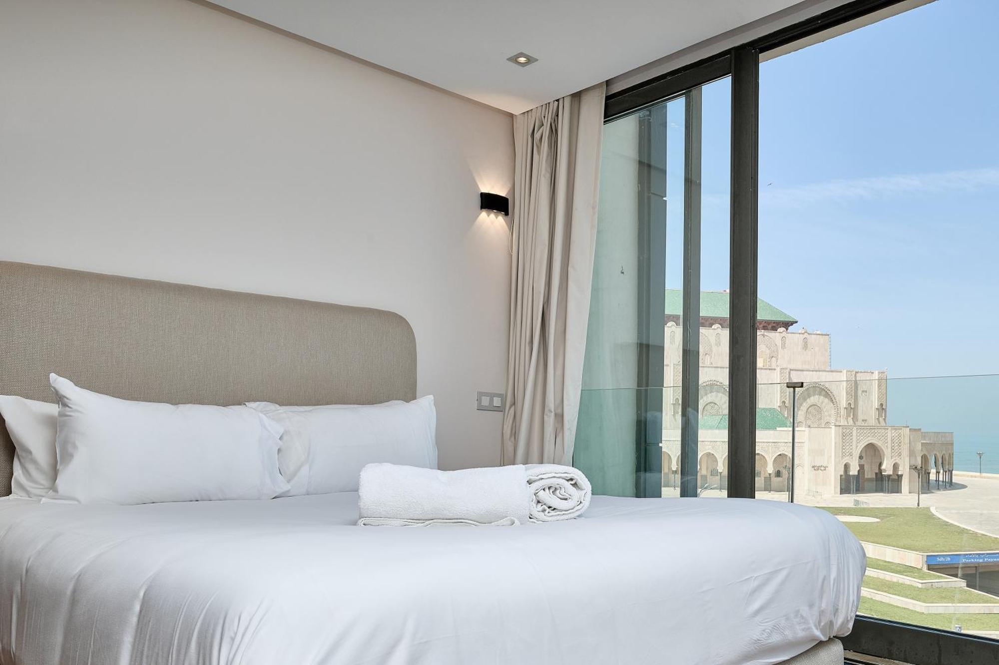Thecasaedition - Bel Azur - Sea View & Hassan Ii Mosque Residency Apartamento *
