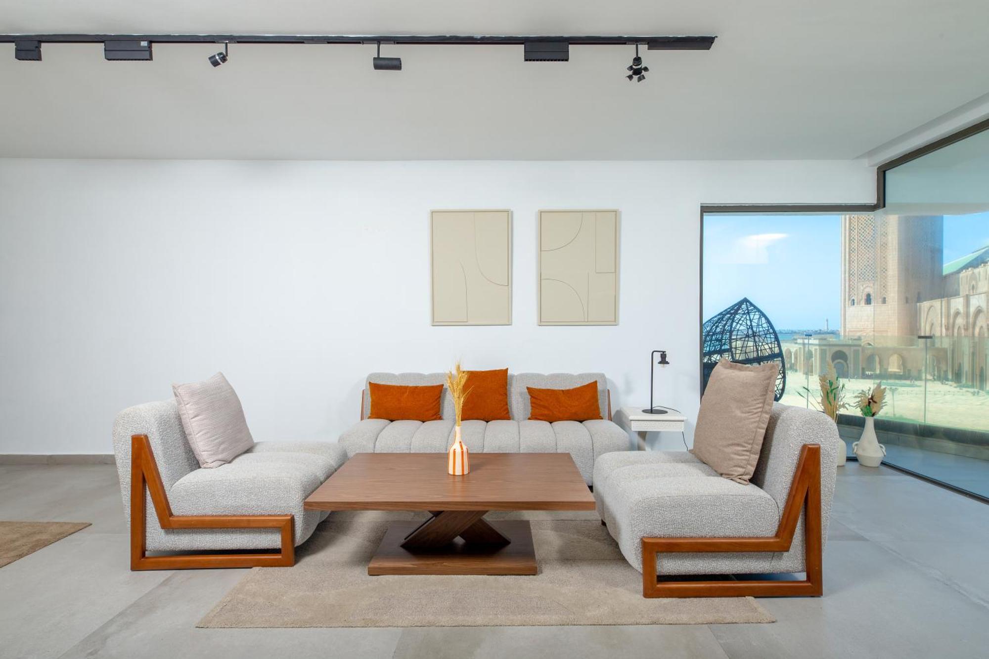 Sea View-mosquée Hassan Ii- By Casakhemsa Appartement *
